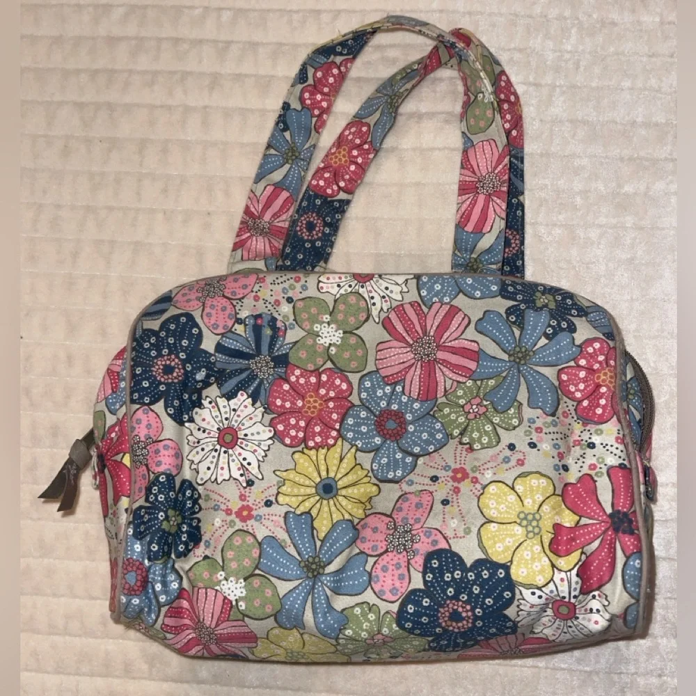 Thirty-One Multicolor Floral Travel Bag Set- 3 Bags - Picture 12 of 13